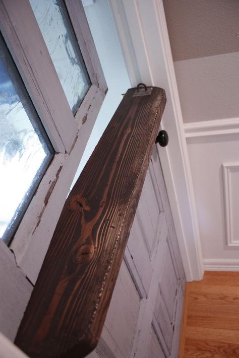 1 Dutch split door DIY by Its the Little Things featured on @Remodelaholic Dutch Door Diy, Dutch Doors Diy, Split Door, Pallet Barn, Gate Furniture, Dutch Doors, Blue Doors, Laundry Room Doors, Door Diy