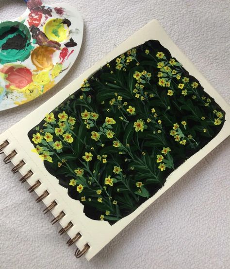 Acrylic painting
Flower painting 
Sketchbook painting
Canvas painting Gouche Painting Ideas Easy Flowers, Painting On Sketchbook, Watercolour Tutorial, Sketchbook Painting, Sketchbook Cover, Creative Bookmarks, Easy Canvas, Gouache Art, Modern Canvas Art