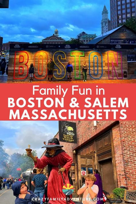 Boston Family Vacation, Best Food In Nyc, Boston With Kids, Salem Massachusetts Travel, Food In Nyc, Best Rv Parks, Great Places To Travel, Massachusetts Boston, Things To Do In Boston