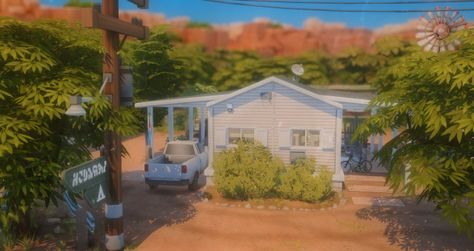 Outer Ideas, Ts4 Builds, Starter House, Sims 4 House Building, Build Plans, Sims 4 House Design, Casas The Sims 4, Sims House Plans, Save File