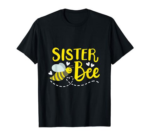 PRICES MAY VARY. Sister Bee Cute Beekeeping Birthday Party Matching Family, Get this Bee-tiful Black & Yellow Striped Fuzzy Bee Antennae Outfit for Beekeeping Lovers, Sweet Cute Celebration Honey & Bumblebee Decorations, Costume for Halloween & Bee Day for Buzz-tastic Day Happy Bee Birthday Gifts Women, Girls, Siblings will love this Matching Family Outfit for Bee-themed Birthday Party, great for fascinated by Entomology, Honeybees & how Bees Pollinate Flowers, Perfect for fun Bee Birthday Party Bumblebee Decorations, Halloween Bee, Bee Themed Birthday Party, Bee Cute, Bee Family, Matching Family T Shirts, Bee Birthday Party, Paw Paw, Matching Family Outfits