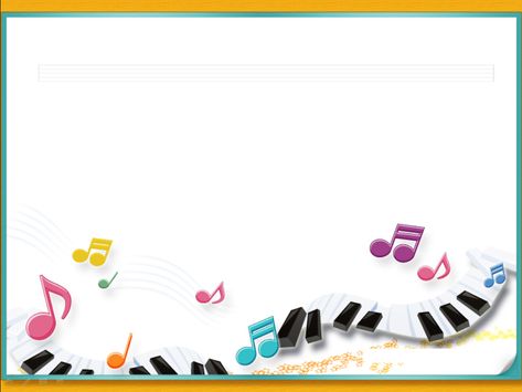 Music Ppt Background, Musical Notes Clip Art, Wallpaper Frames, Ppt Wallpaper, Piano Background, Music Border, Music Frame, Birthday Wishes For Women, Frames Background