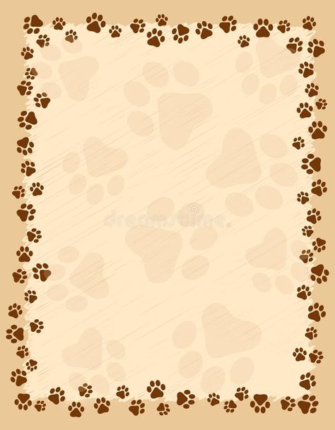 Brown Grunge, Pet Store Ideas, Dog Paw Prints, Dog Grooming Shop, Pet Frame, Front Cover Designs, Pet Hotel, Cat Frame, Cat Paw Print