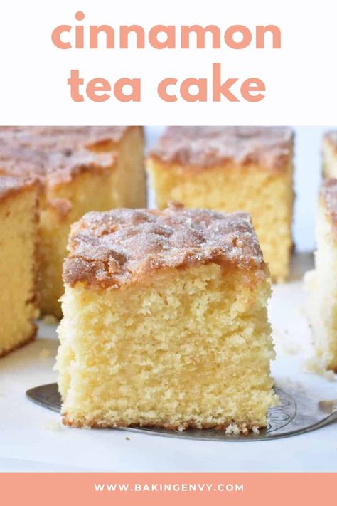 This cinnamon tea cake recipe is one of the most reliable cake recipes I have! All you need to do is put all the ingredients into an electric mixer and let it go. Then pour and bake! It’s completely fool-proof and always delicious. Popular Cake Flavors, Easy Chicken Lasagna Recipe, Tea Cake Recipe, Cooking Food Recipes, Cinnamon Tea Cake, Chicken Recipes Healthy, White Sauce Recipes, Recipes Healthy Dinner, Tea Cakes Recipes