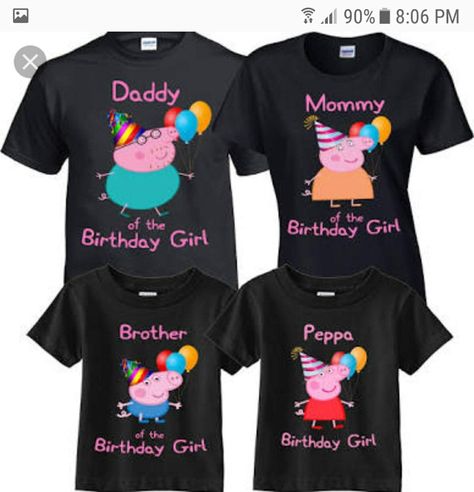 Peppa Pig Shirts, Peppa Pig Birthday Shirt, Peppa Pig Birthday Decorations, Peppa Pig Party Supplies, Peppa Pig Shirt, Peppa Pig Party Decorations, Peppa Pig Cupcakes, Peppa Pig Birthday Party Decorations, Rodjendanske Torte