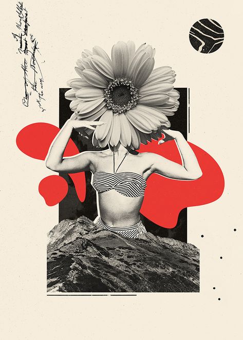 dreamer 2 | collages on Behance Kollage Konst, Konst Designs, Collage Foto, Illustration Mignonne, Collage Kunst, Digital Collage Art, Collage Art Projects, Collage Poster, Collage Illustration