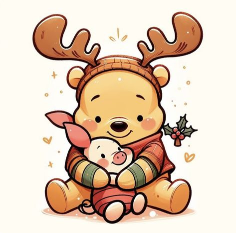 Winnie Phoo, Piglet Christmas, Stickers Pictures, Winnie The Pooh Drawing, Photoshop Fails, Piglet Eeyore, Winnie The Pooh Pictures, Winnie The Pooh Christmas, Funny Photoshop