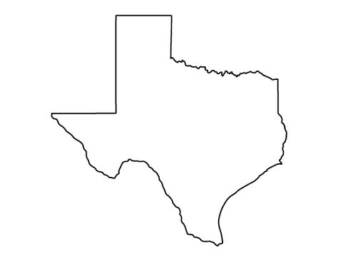 Texas pattern. Use the printable outline for crafts, creating stencils, scrapbooking, and more. Free PDF template to download and print at http://patternuniverse.com/download/texas-pattern/ Printable Outline, Texas Outline, Texas Quilt, Texas Crafts, State Of Texas, State Outline, Design Guide, Applique Patterns, Printable Patterns