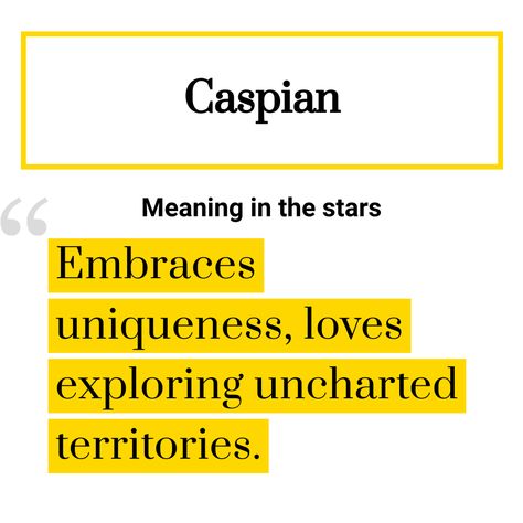 Meaning of the name Caspian Name Aesthetic, With Meaning, Names With Meaning, Meant To Be