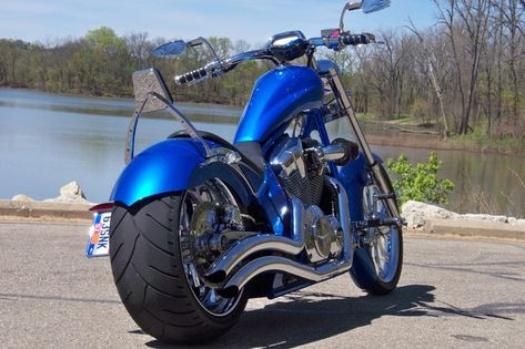 WTB fat tire Fury - Honda Fury Forums: Honda Chopper Forum Honda Fury Custom, Honda Chopper, Cruiser Bike Accessories, Honda Steed, Honda Fury, Cruiser Bikes, Fat Tire, Cruiser Bike, Bike Accessories