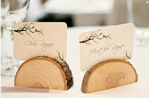 wood name cards Wooden Name Holders Wedding, Wooden Name Cards Wedding, Wood Name Cards Wedding, Wedding Name Place Cards Wood, Wooden Wedding Ideas, Autumn Wedding Name Place Cards, Wooden Place Cards, Rustic Wedding Name Place Cards, Wedding Canoe