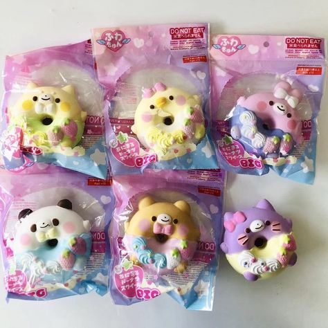 Jumbo Squishies, Squishies Kawaii, Slime Toy, Cute Squishies, Kawaii Cooking, American Girl Doll Crafts, Kawaii Toys, Kawaii Stuff, Girly Accessories