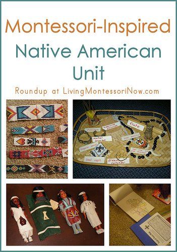 Roundup of Montessori-inspired Native American activities and resources Native American Lessons, Native Americans Unit, Native American Studies, Montessori Geography, American Day, Native American Crafts, Unit Studies, Homeschool History, Cultural Studies