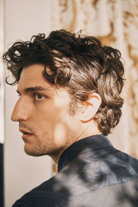 Greek Hairstyles Men, Hairstyle For Big Nose, Haircuts For Big Noses, Greek Nose, Men's Portrait Photography, Profile Photography, Louis Garrel, Greek Men, Face References