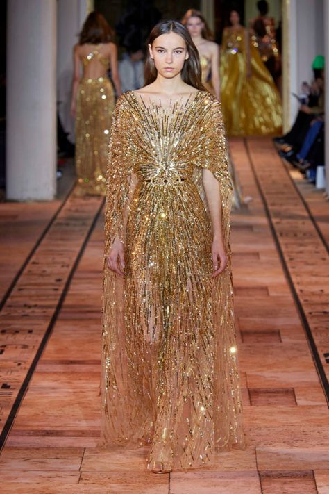 Sun Themed Dress, Eli Saab, Egyptian Dress, Zuhair Murad Couture, Zuhair Murad Haute Couture, Egypt Fashion, Haute Couture Paris, Victoria Dress, 2020 Fashion