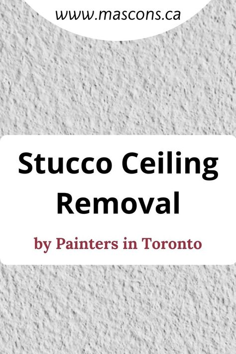 Get the best solution for Stucco Ceiling by Mas Construction by its easy popcorn ceiling removal services in Toronto. To know more about how they work and the benefits of Popcorn Ceiling Removal #Stucco #StuccoCeiling #StuccoCeilingRemoval #Painter #paintertoronto Popcorn Ceiling Removal, Stucco Ceiling, Easy Popcorn, Removing Popcorn Ceiling, Popcorn Ceiling, The 2000s, The Cottage, Cottage Cheese, Popcorn