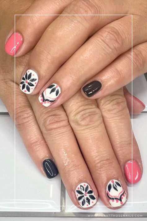 Spanish Tile Nails Spanish Tile Nail Art, Spanish Tile, Nail Games, Gorgeous Nails, Classic Elegance, Long Nails, Timeless Beauty, Simple Designs, You Nailed It