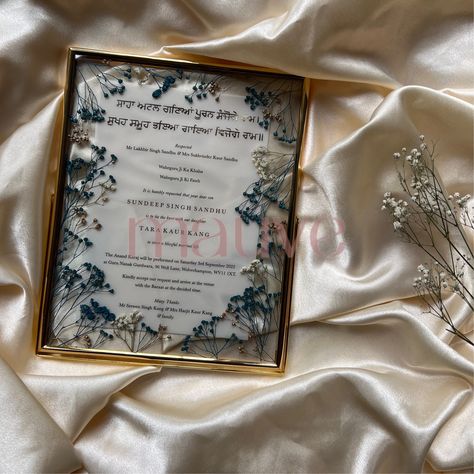 Sahe Chithi Sikh Wedding, Anand Karaj Sahi chithi, Saha Chithi, Punjabi Sikh Wedding, Punjabi Invitation Letter Sahi Chithi Ideas, Sahe Chithi Punjabi, Punjabi Wedding Invitations, Sahe Chithi, Wedding Card Decorations, Sikh Wedding Invitation, Design Folder, Anand Karaj, Invitation Letter