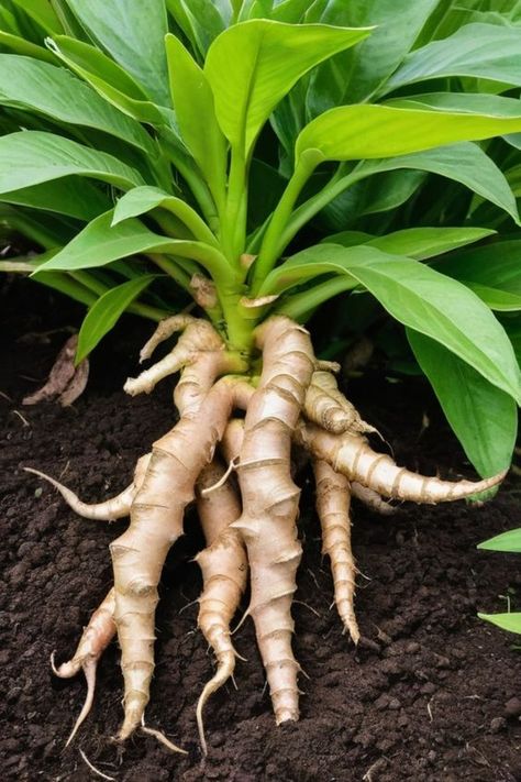 Discover the ultimate guide on how to grow ginger root at home with our comprehensive tips and tricks. Whether you're a beginner or seasoned gardener, we've got you covered! Learn about the best practices for planting, watering, and harvesting ginger in your own garden. Cultivate fresh, organic ginger right at your doorstep and enjoy its numerous health benefits. From selecting the perfect ginger roots to caring for your plants, we provide all the information you need to successfully grow this v Ginger Farming, Wild Ginger Plant, Ginger Plants, Ginger Roots, Growing Ginger, Tattoo Plant, Ginger Plant, Ginger Benefits, Garden Deck