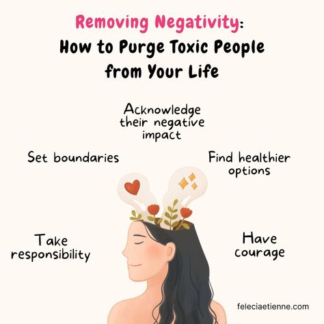 Ready to remove all the ‘toxic people’ from your life? It’s time to identify their negative impact, set boundaries, and make healthier choices. 🛑 Many believe that keeping the peace means tolerating negativity. But true peace comes from surrounding yourself with positive influences and taking control of your environment. The misconception that you must endure toxic relationships for the sake of harmony can cost you your mental and emotional health. It's time to take responsibility, have co... How To Remove Toxic People, Remove Toxic People, Spiritual Cleanse, Toxic Positivity, Chandler Friends, Peace Meaning, Healthier Choices, Set Boundaries, Positive Influence