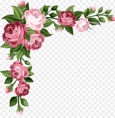 Png Images For Editing, Psd Free Photoshop, Flower Png Images, Flower Background Design, Flower Frame Png, Paper Flower Arrangements, Photo Frame Wallpaper, Transparent Flowers, Paper Wall Hanging