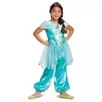 Shop for jasmine costume online at Target. Free shipping on orders of $35+ and save 5% every day with your Target RedCard. Jasmine Costume Girls, Disney Jasmine Costume, Disney Princess Halloween, Childrens Halloween Costumes, Aladdin Costume, Princess Jasmine Costume, Classic Halloween Costumes, Disney Princess Jasmine, Disney Jasmine