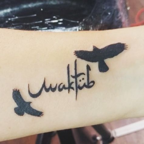 Maktub tattoo Paulo Coelho Tattoo, The Alchemist Tattoo, Maktub Tattoo, Mt Tattoo, Personal Legend, Alchemist Tattoo, The Alchemist Paulo Coelho, Earthy Tattoos, Mystical Tattoos