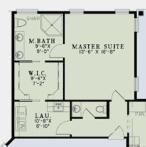 Master Suite With Laundry, Suite Floor Plan, Master Suite Layout, Master Suite Floor Plan, Home Inside Design, Master Bath Layout, Master Suite Addition, Home Addition Plans, Modern Bathroom Renovations