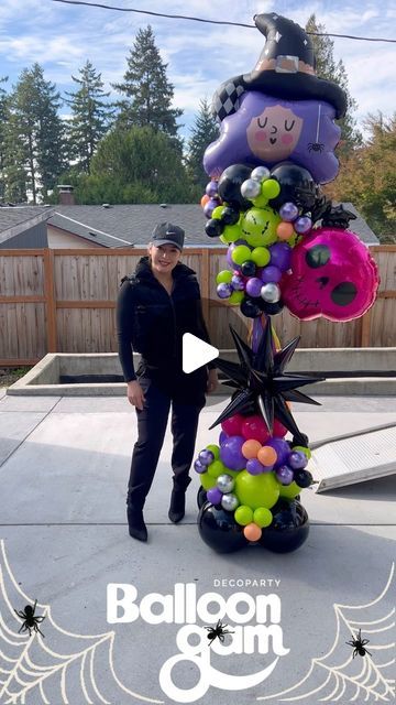 Balloongam LLC on Instagram: "Spooktacular Balloon Towers🕸️👻💫

Bring the Halloween spirit to your party with our custom-designed balloon columns! 🕸️🕷️👻🥳

Design/
Balloons:
@balloongampdx
💫
🤍
🖤
•
•
•
👻
•
🧡
🤍
💖
•
👻
•
🧡
🖤
💫
•
#partydecorations #partydecor #partydecoration #kidspartydecor #kidspartydecorations #kidspartystyling #kidspartyplanner #balloonspdx #halloweendecor #balloontowers  #halloweendecor #halloweenpartydecor #spookydecor #halloween2024 #halloweenballoons #halloweencolumns #ballooncolumns" Halloween Balloon Columns, Columns Design, Kids Party Planner, Halloween Balloon, Halloween Balloons, Kids Party Decorations, Balloon Columns, Spooky Decor, Kids Club