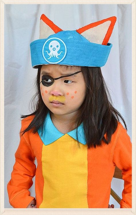 Kwazii Dashi Octonauts Costume, Kwazii Octonauts Costume, Captain Barnacles Costume, Kwazii Octonauts Pfp, Octonauts Costume, Kwazii Octonauts, Captain Barnacles, Funky Monkey, Diy Costumes