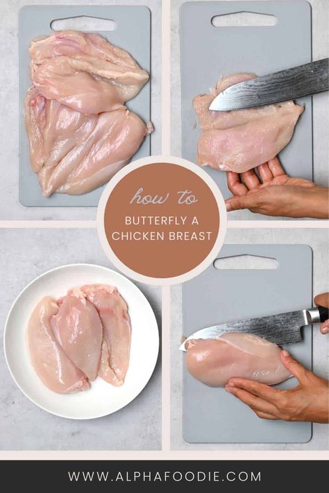 Butterfly A Chicken, Butterfly Chicken Breast, Butterflied Chicken, Perfect Eggs, Chicken Cordon, Chicken Piccata, Raw Chicken, Ingredient Substitutions, Chicken Cordon Bleu