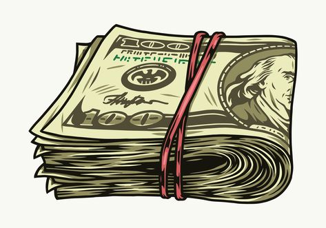 Dollar Tattoo, Money Stickers, Money Design, 문신 디자인, Vector Artwork, Free Hd Wallpapers, Album Art, Vector Design, Cover Design