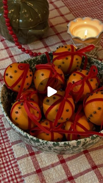 Oranges And Cloves Pomander, Orange And Cloves Decoration, Oranges And Cloves Decoration, Cloved Oranges, Dried Cloves, Orange Pomanders, Harvest Garden, Winter Solstice Celebration, Pomander Balls