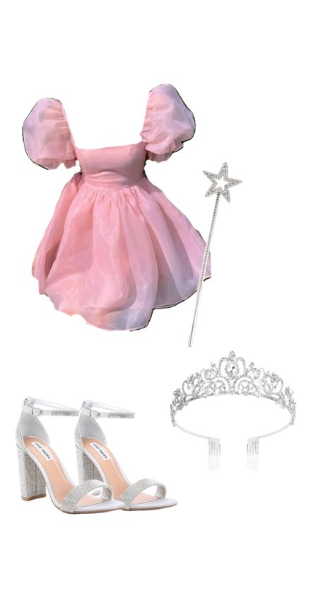 Glinda the good witch Cute Witch Costume, Glinda Costume, Fun Halloween Outfits, Good Witch Halloween, Blonde Halloween Costumes, Wicked Costumes, Glinda The Good, Glinda The Good Witch