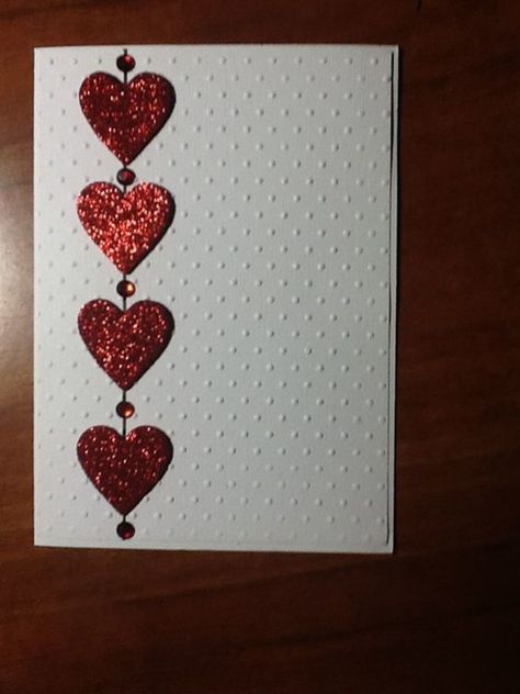 Valentine Cards To Make, Stampin Up Valentine Cards, Handcrafted Christmas Cards, Valentines Day Cards Handmade, Anniversary Cards Handmade, Diy Valentines Cards, Valentine Love Cards, Diy Valentine's Day, Valentine Postcards