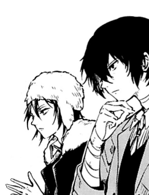 Dazai Fyodor Manga, One Sided Fyozai, Fyodor And Dazai Manga, Fyodor X Dazai, Dazai And Fyodor, Dazai Fyodor, Fyodor Dostoyevsky, Dark Comedy, Silly Dogs