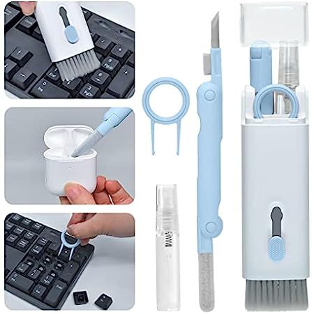 Keyboard Cleaner, Clean Phone, Airpods 2, Phone Gadgets, Cleaning Spray, Gel Tips, Brush Kit, Mechanical Keyboard, Cleaning Kit