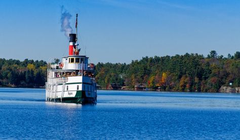 In Ontario’s Muskoka region is the lively town of Gravenhurst, ripe with cottagers staying for the dazzling landscapes and legion of lakes. The town is filled with opportunities to take in galleries and arts, antiques and vintage wares, and all kinds of interesting specialty items. The community is tight-laced and always hosting something fun, from Cinema Under the Stars (a weekly community film night) to special events downtown. Muskoka Ontario, Lake Muskoka, Lake Ontario, Steam Boats, Big City, Ontario Canada, Willis Tower, Ottawa, Cosmopolitan