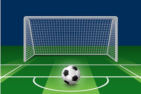 Goal Post Football, Soccer Goal Post, Football Goal Post, Sports Stadium, Association Football, Football Ball, Green Field, Soccer Ball, Box Fan