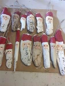 Crafts To Make With Drift Wood - Yahoo Image Search Results Driftwood Crafts, Beach Christmas, Santa Ornaments, Driftwood Art, Noel Christmas, Handmade Christmas Ornaments, Christmas Deco, Homemade Christmas, Xmas Crafts