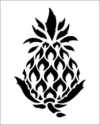 stencil Pineapple Stencil, Cricut Pins, Stencil Print, Stencils Online, Cricut Air, Stencil Printing, Doodle Inspiration, Stencil Patterns, Print Out