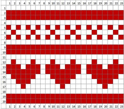 Knitting Colorwork Pattern, Colorwork Sock Knitting Pattern, Heart Socks Pattern, Knit Heart Pattern, Heart Knitting Pattern, Intarsia Knitting Charts, Knitted Heart Pattern, Stranded Knitting Patterns, Fair Isle Chart