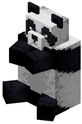 Panda – Official Minecraft Wiki Minecraft Panda, Pc Drawing, Minecraft Png, Brown Panda, Minecraft Mobs, Cardboard Box Crafts, Minecraft Wallpaper, Minecraft Cake, Minecraft Birthday