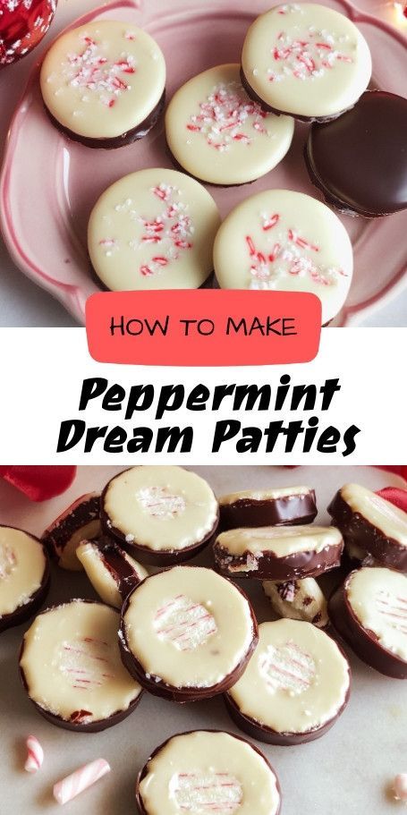 White Chocolate Peppermint Dream Patties - A Festive Holiday Delight Indulge in the refreshing combination of cool peppermint and creamy white chocolate with these delightful patties. Perfect for holiday gatherings or as a sweet homemade gift, these treats add a festive twist to your classic candy collection. Peppermint Taffy Recipe, Peppermint Patty Recipe, Favorite Christmas Desserts, Homemade Peppermint Patties, Peppermint Recipes, White Chocolate Peppermint, Homemade Truffles, Candy Collection, Candy Recipes Homemade