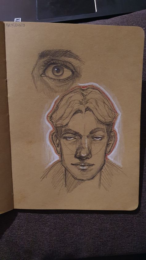 Drawing In Brown Paper, Brown Paper Sketchbook, Brown Sketchbook Drawings, Brown Paper Drawing Ideas, Draw On Brown Paper, Brown Paper Drawing Sketches, Sketches On Brown Paper, Brown Paper Art Drawing, Drawing Brown Paper