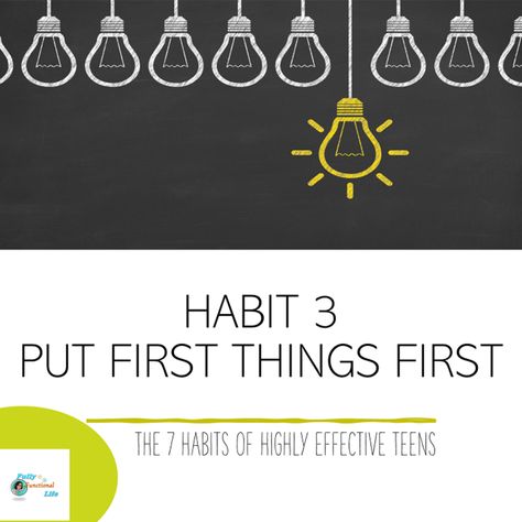 A complete set of tools to teach the Habit 3: Put First Things First chapter. The set includes a powerpoint, worksheets for the entire chapter, answer key, and a summary worksheet. Summary Worksheet, Habit 5, Put First Things First, Seek First To Understand, First Things First, 7 Habits, Bank Account, Answer Keys, Teacher Store