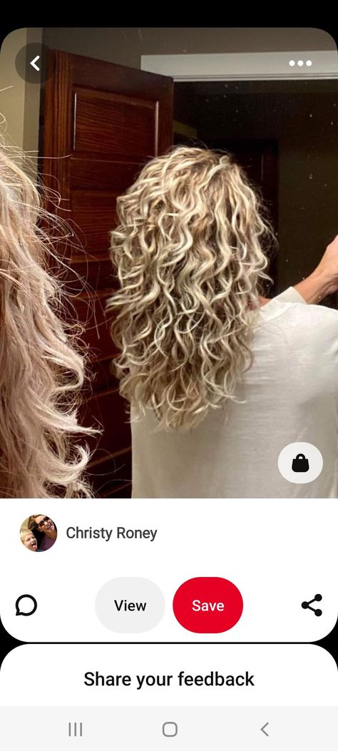 Perm Ideas, Long Hair Older Women, Fall Blonde Hair, Permed Hair, Natural Curly Hair Cuts, Silver Blonde Hair, Layered Haircuts For Medium Hair, Curly Hair Photos, Layered Hairstyles