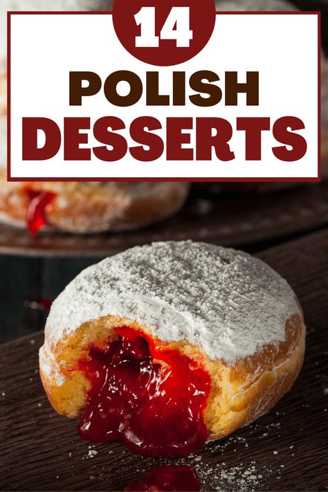 Polish Dessert Recipes, Polish Food Traditional, Ukrainian Desserts, Polish Breakfast, Polish Cookies, Poland Food, Polish Desserts, Ukrainian Recipes, Cake Tasting