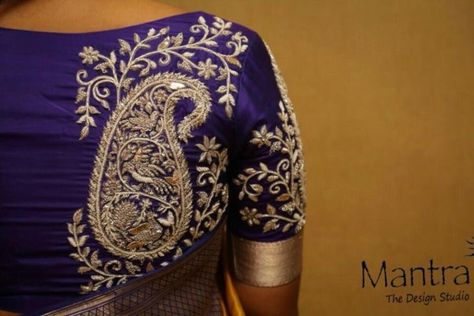 Mango Embroidery, Saree Bluse, Best Blouse Designs, Fashionable Saree Blouse Designs, Lehenga Blouse Designs, Cutwork Blouse Designs, Wedding Blouse Designs, Blouse Designs Indian, Simple Blouse Designs