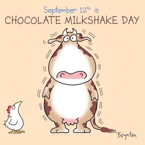 Sandra Boynton 2024 Title, Cartoon Memories, Fun Holidays, Calendar Art, Christmas Puns, Animal Printables, Sandra Boynton, Chocolate Milkshake, Celebration Day